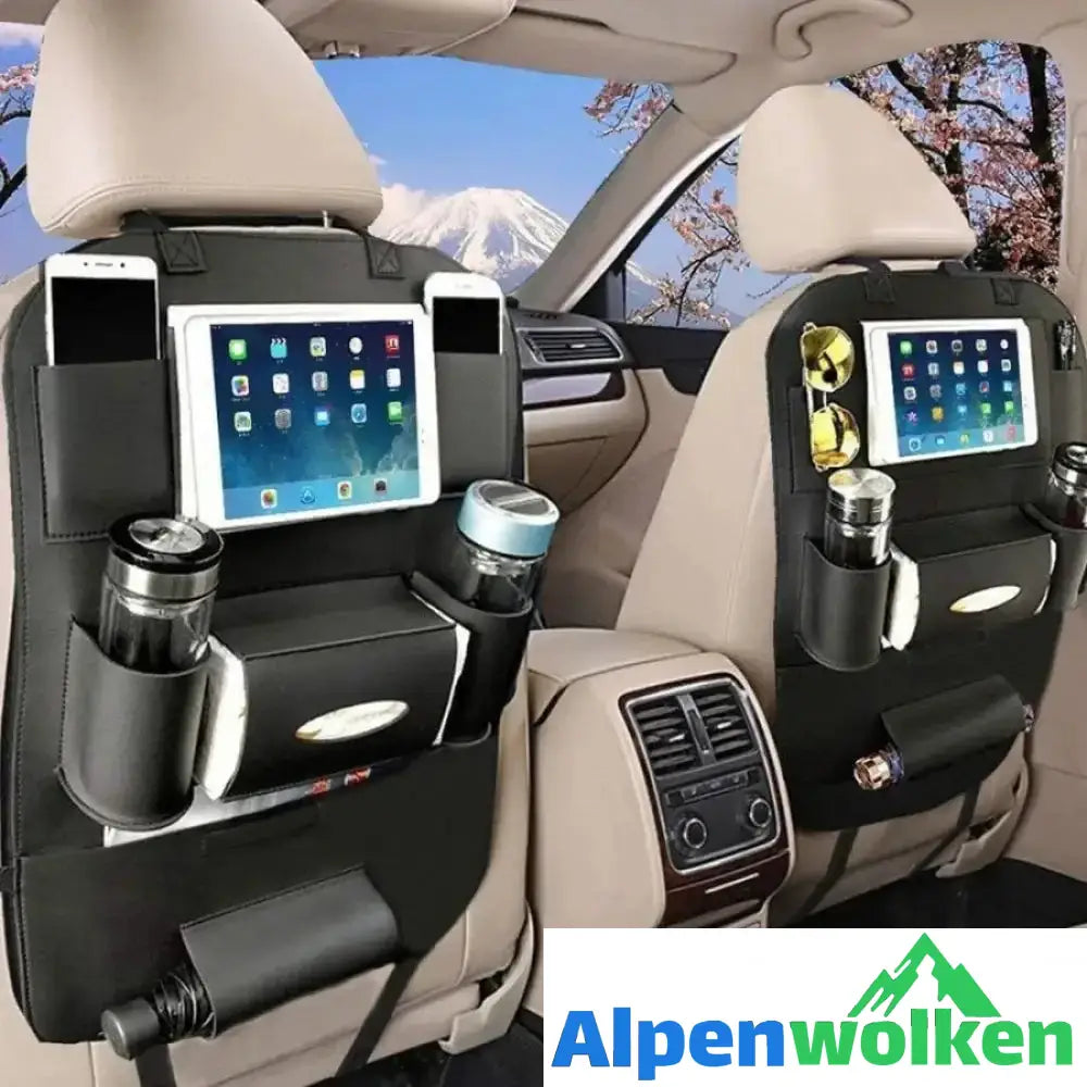 Alpenwolken - Multifunktionaler Auto Rücksitz Organizer,Aufbewahrungsbeutel