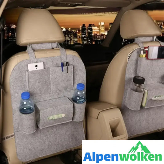 Alpenwolken - Multifunktionaler Auto Rücksitz Organizer,Aufbewahrungsbeutel