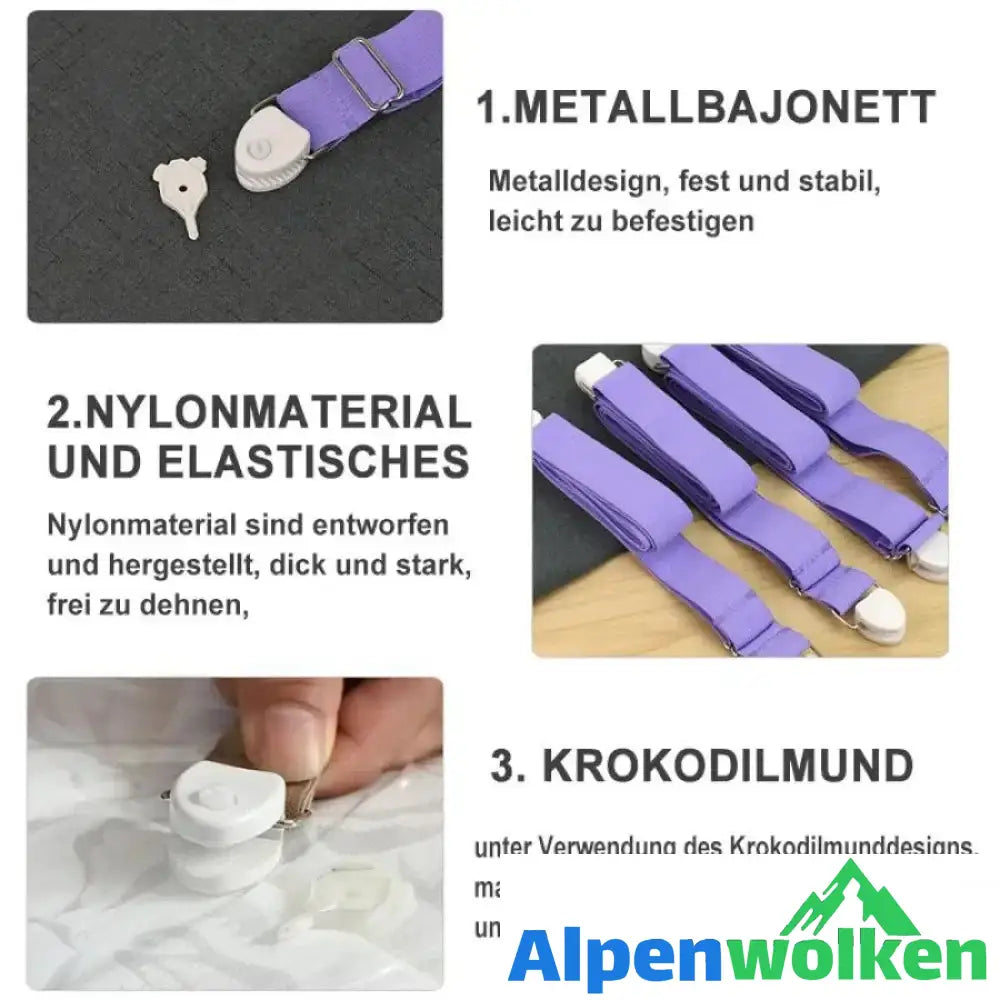 Alpenwolken - Multifunktionaler Bettbezughalter