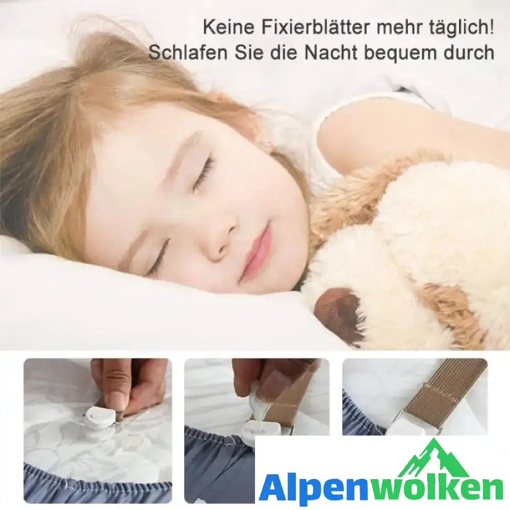 Alpenwolken - Multifunktionaler Bettbezughalter