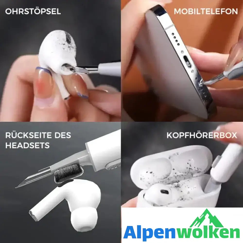 Alpenwolken - Multifunktionaler Bluetooth-Kopfhörer-Reinigungsstift