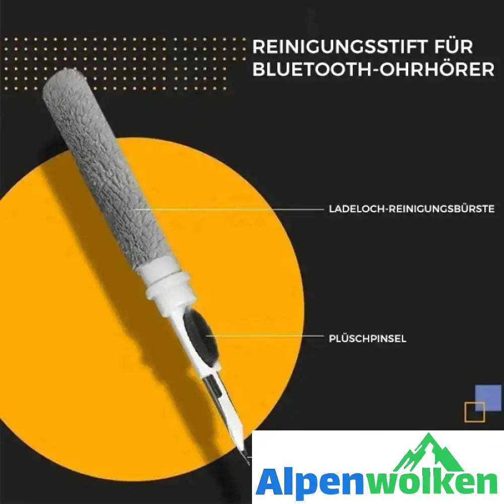 Alpenwolken - Multifunktionaler Bluetooth-Kopfhörer-Reinigungsstift