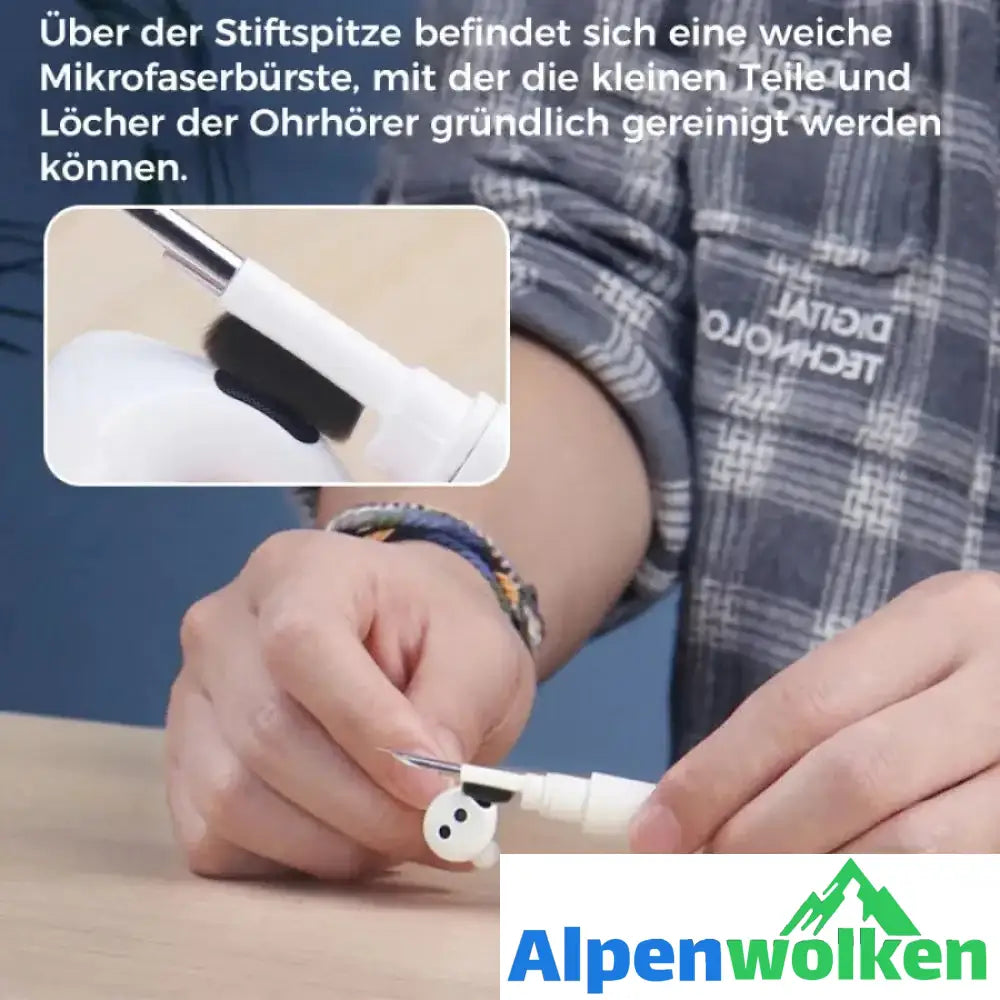 Alpenwolken - Multifunktionaler Bluetooth-Kopfhörer-Reinigungsstift