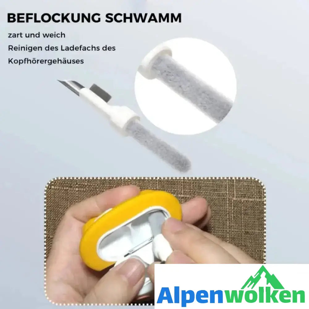 Alpenwolken - Multifunktionaler Bluetooth-Kopfhörer-Reinigungsstift