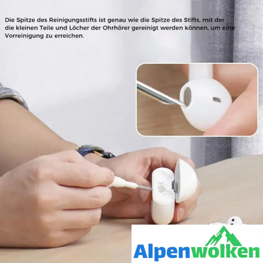 Alpenwolken - Multifunktionaler Bluetooth-Kopfhörer-Reinigungsstift