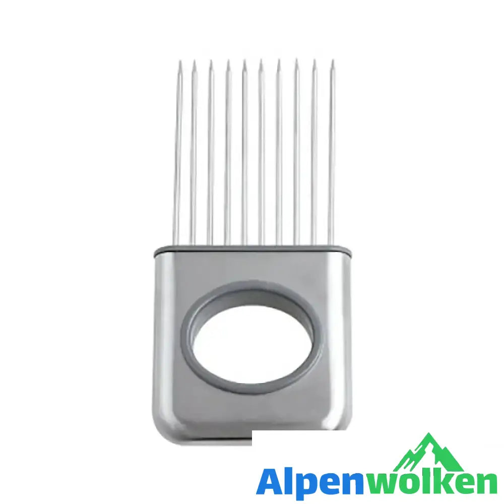 Alpenwolken - Multifunktionaler Edelstahl Lebensmittelhalter mit Zinken