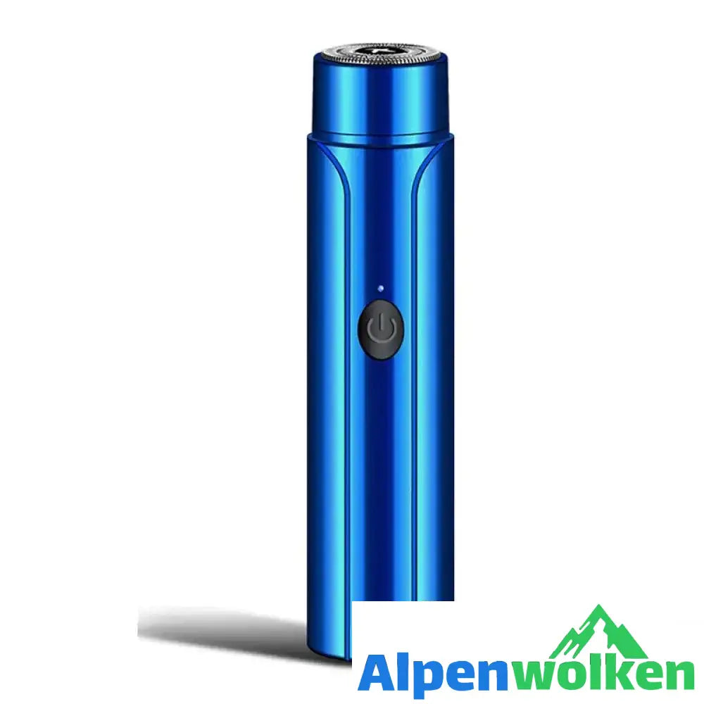 Alpenwolken - Multifunktionaler Elektrorasierer Für Herren blau Keine Ersatzklinge