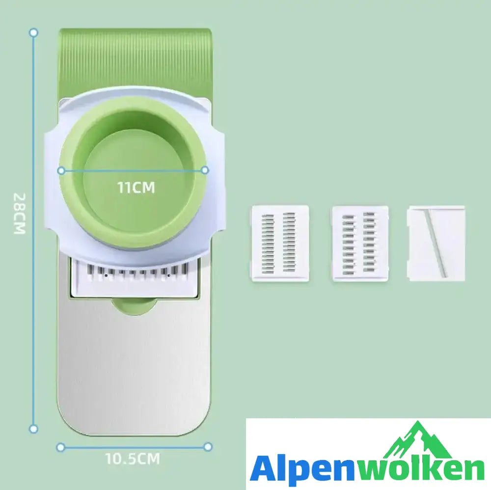 Alpenwolken - Multifunktionaler Gemüseschneider 3 Klingen