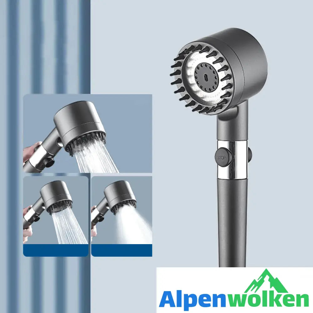 Alpenwolken - Multifunktionaler Hochdruck-Duschkopf