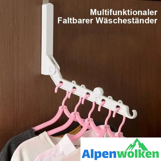 Alpenwolken - Multifunktionaler klappbarer Kleiderbügel