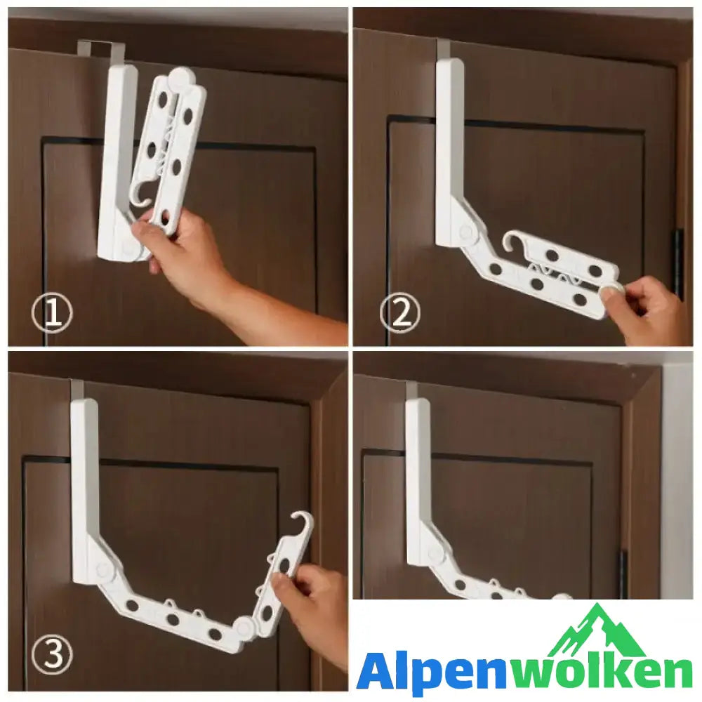 Alpenwolken - Multifunktionaler klappbarer Kleiderbügel