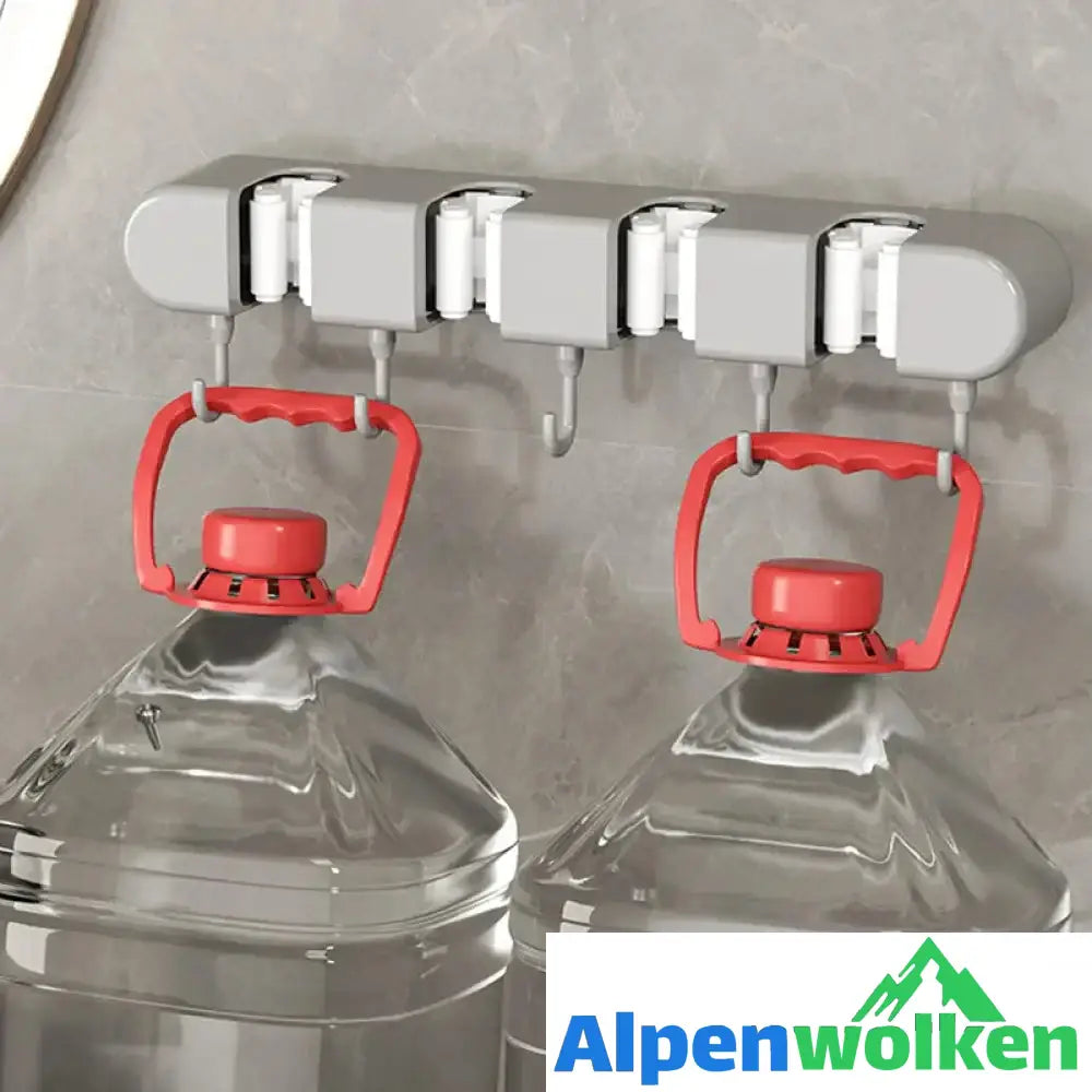 Alpenwolken - Multifunktionaler Mopphalter mit Haken