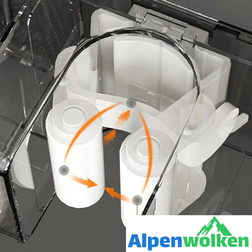 Alpenwolken - Multifunktionaler Mopphalter mit Haken