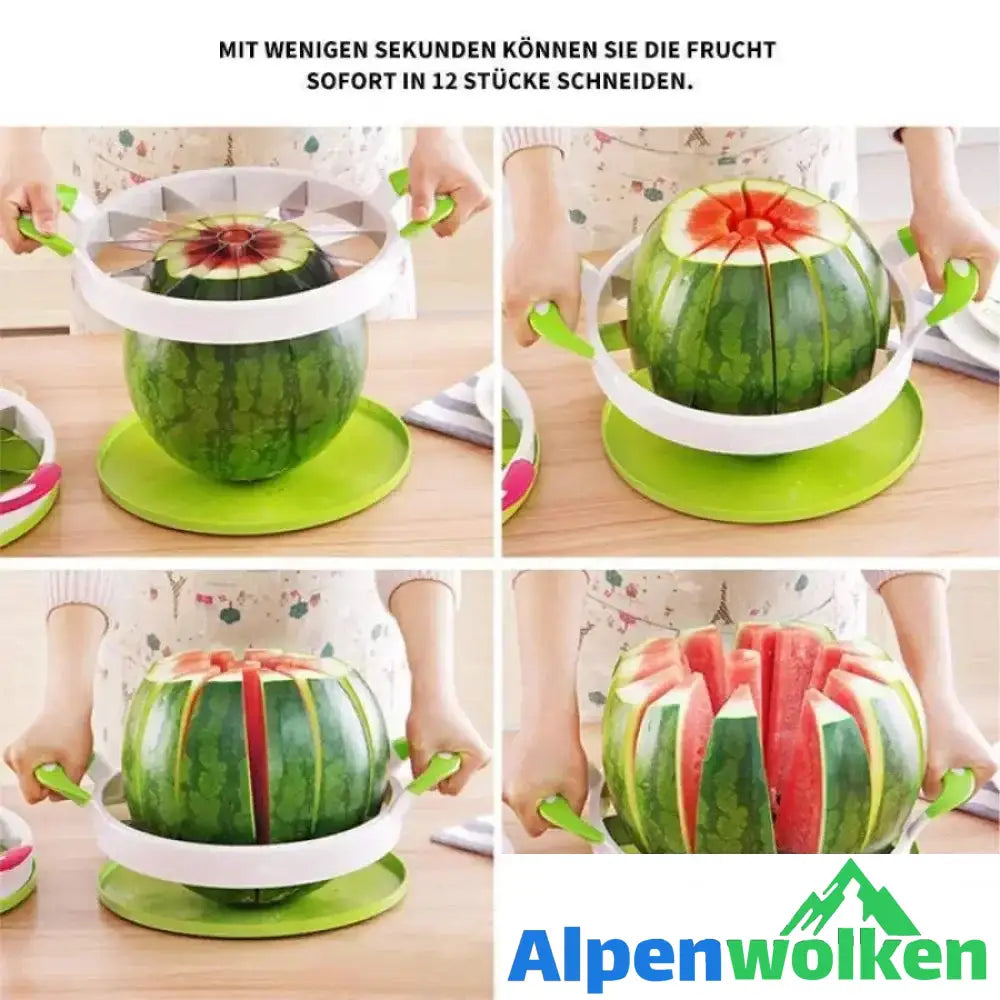 Alpenwolken - Multifunktionaler Obst Schneider Wassermelone Messer