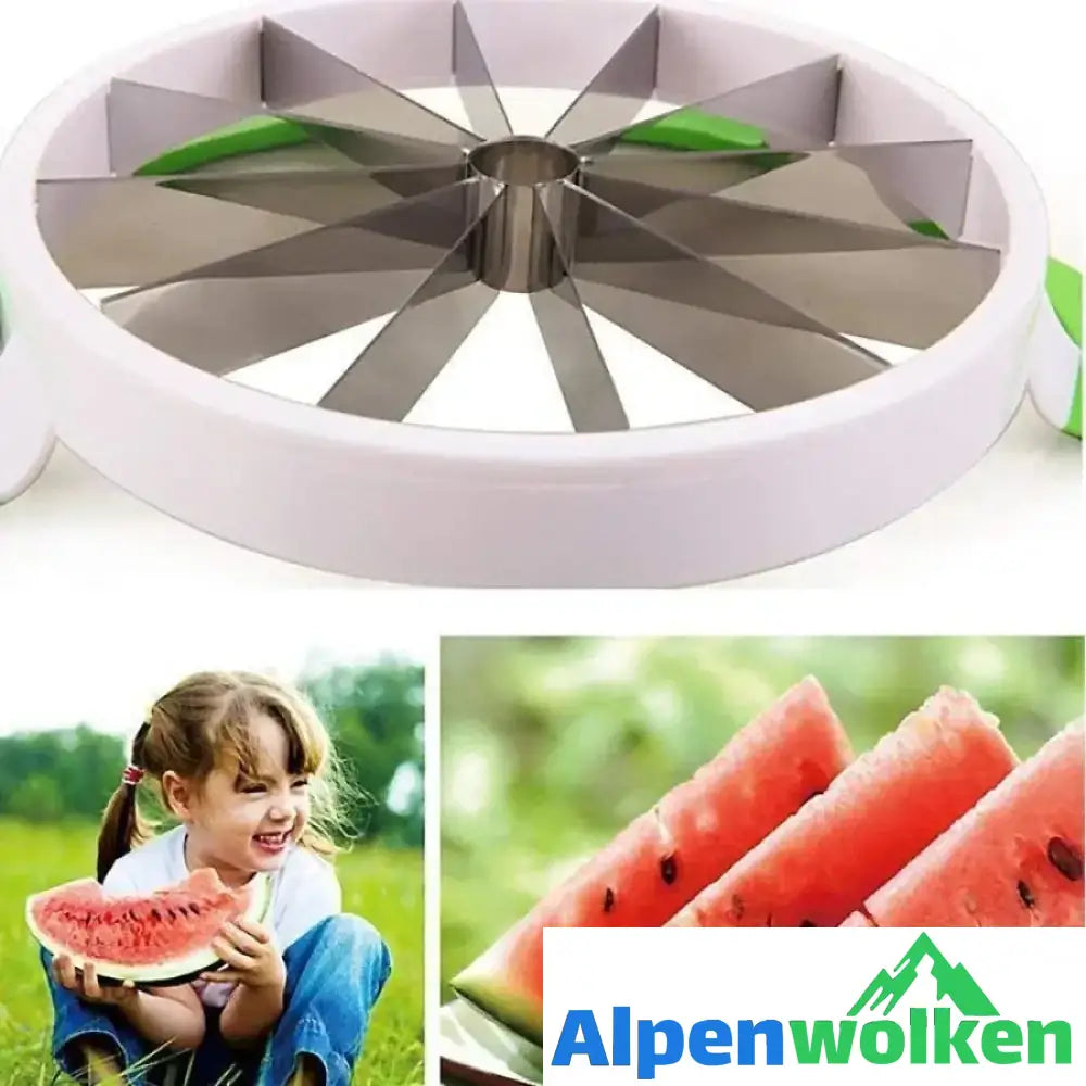 Alpenwolken - Multifunktionaler Obst Schneider Wassermelone Messer