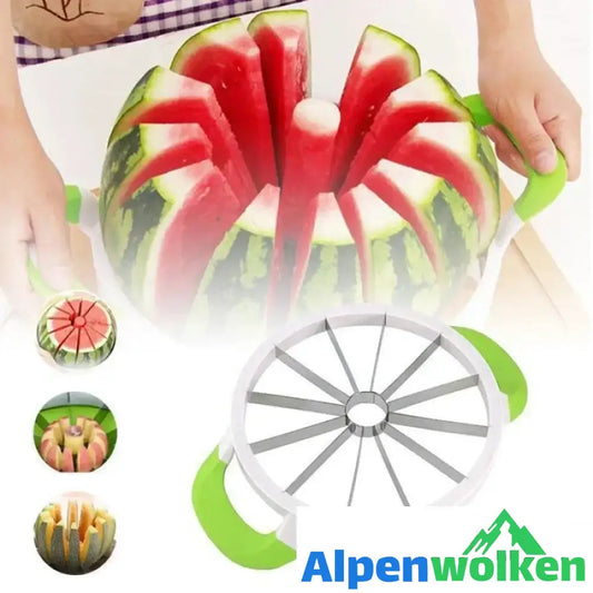 Alpenwolken - Multifunktionaler Obst Schneider Wassermelone Messer