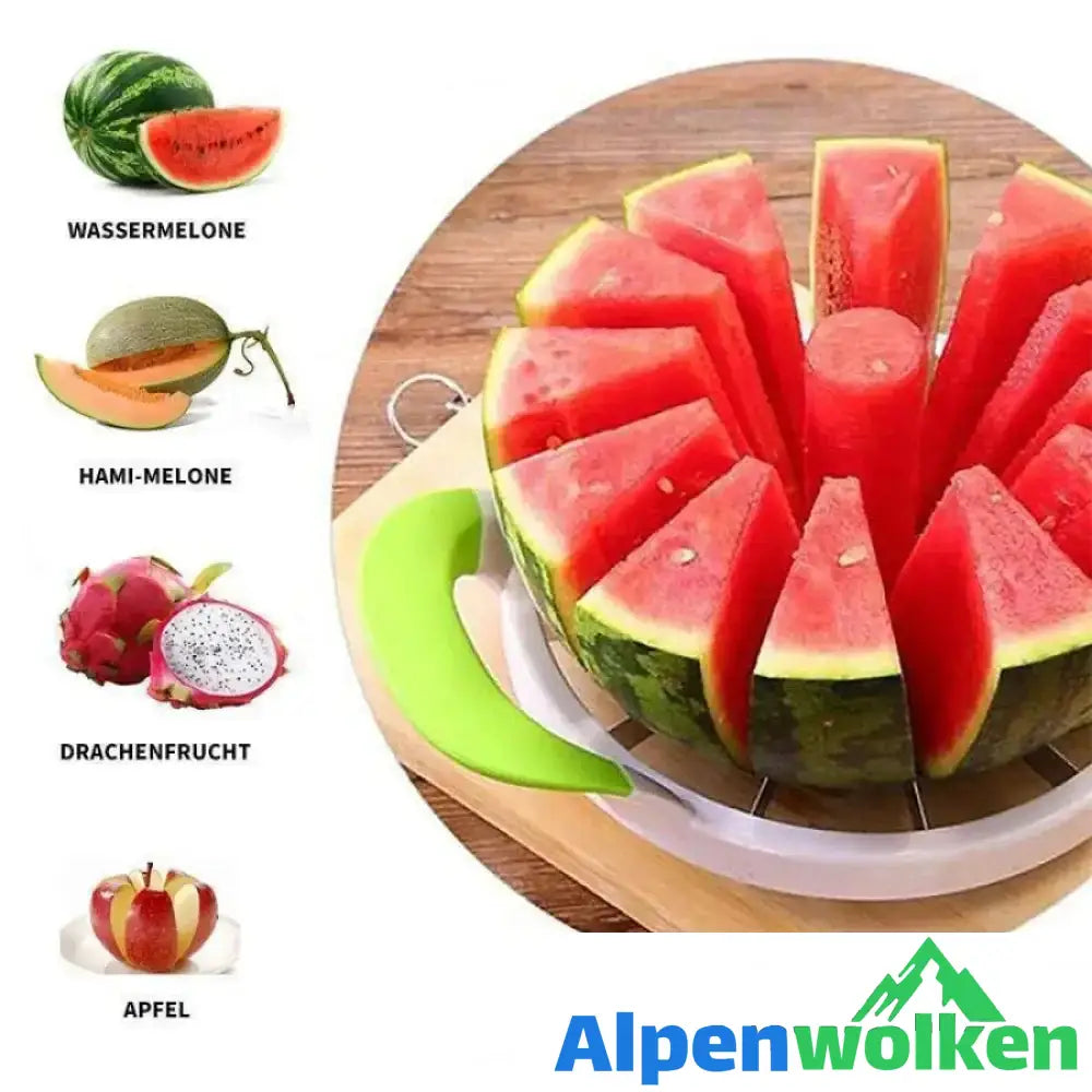 Alpenwolken - Multifunktionaler Obst Schneider Wassermelone Messer