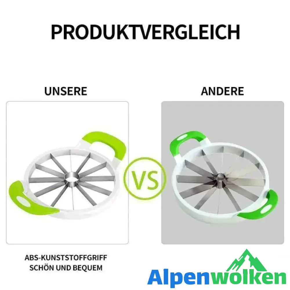 Alpenwolken - Multifunktionaler Obst Schneider Wassermelone Messer