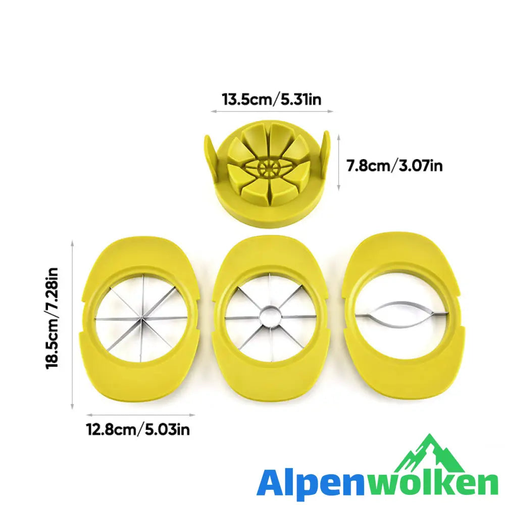 Alpenwolken - Multifunktionaler Obstschneider und Entkerner