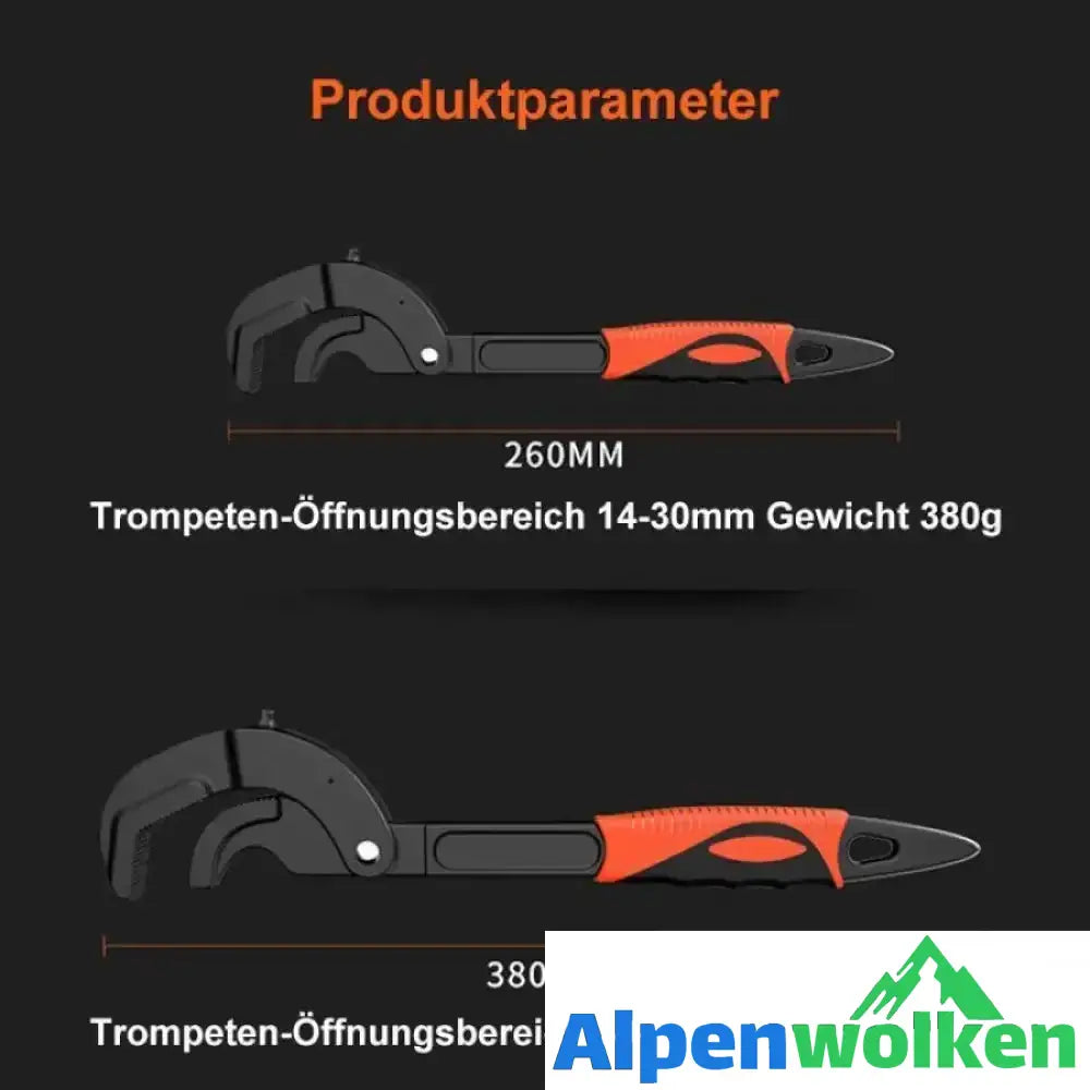 Alpenwolken - Multifunktionaler Schraubenschlüssel