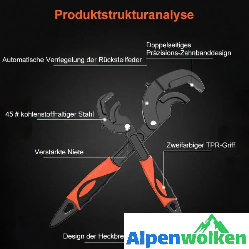 Alpenwolken - Multifunktionaler Schraubenschlüssel