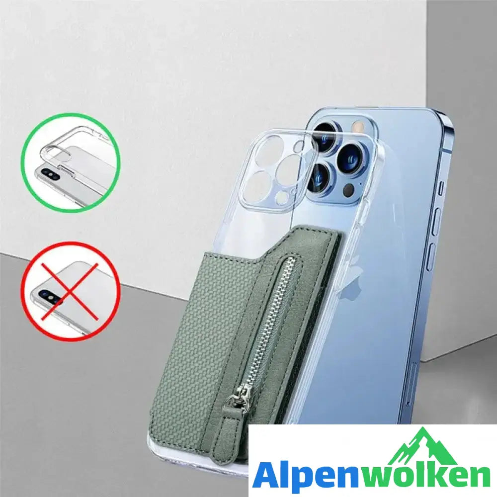 Alpenwolken - Multifunktionaler selbstklebender Handy-Geldbörsen-Kartenhalter