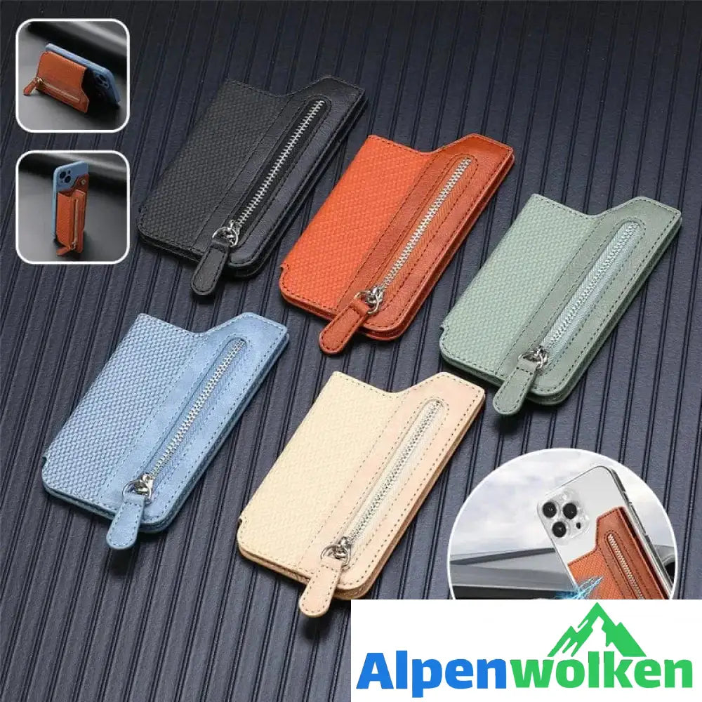 Alpenwolken - Multifunktionaler selbstklebender Handy-Geldbörsen-Kartenhalter