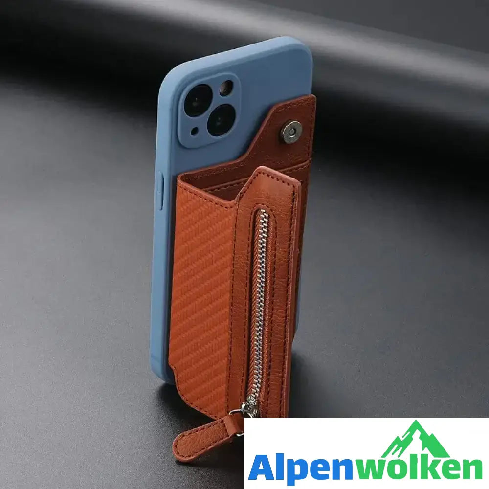 Alpenwolken - Multifunktionaler selbstklebender Handy-Geldbörsen-Kartenhalter