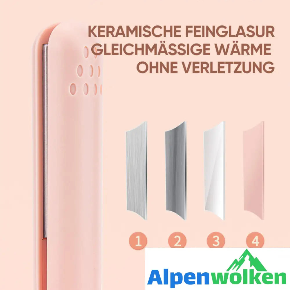 Alpenwolken - Multifunktionaler USB-Lockenstab