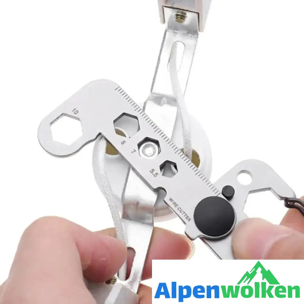 Alpenwolken - Multifunktionales EDC Gadgets Karabiner-Notfallwerkzeug