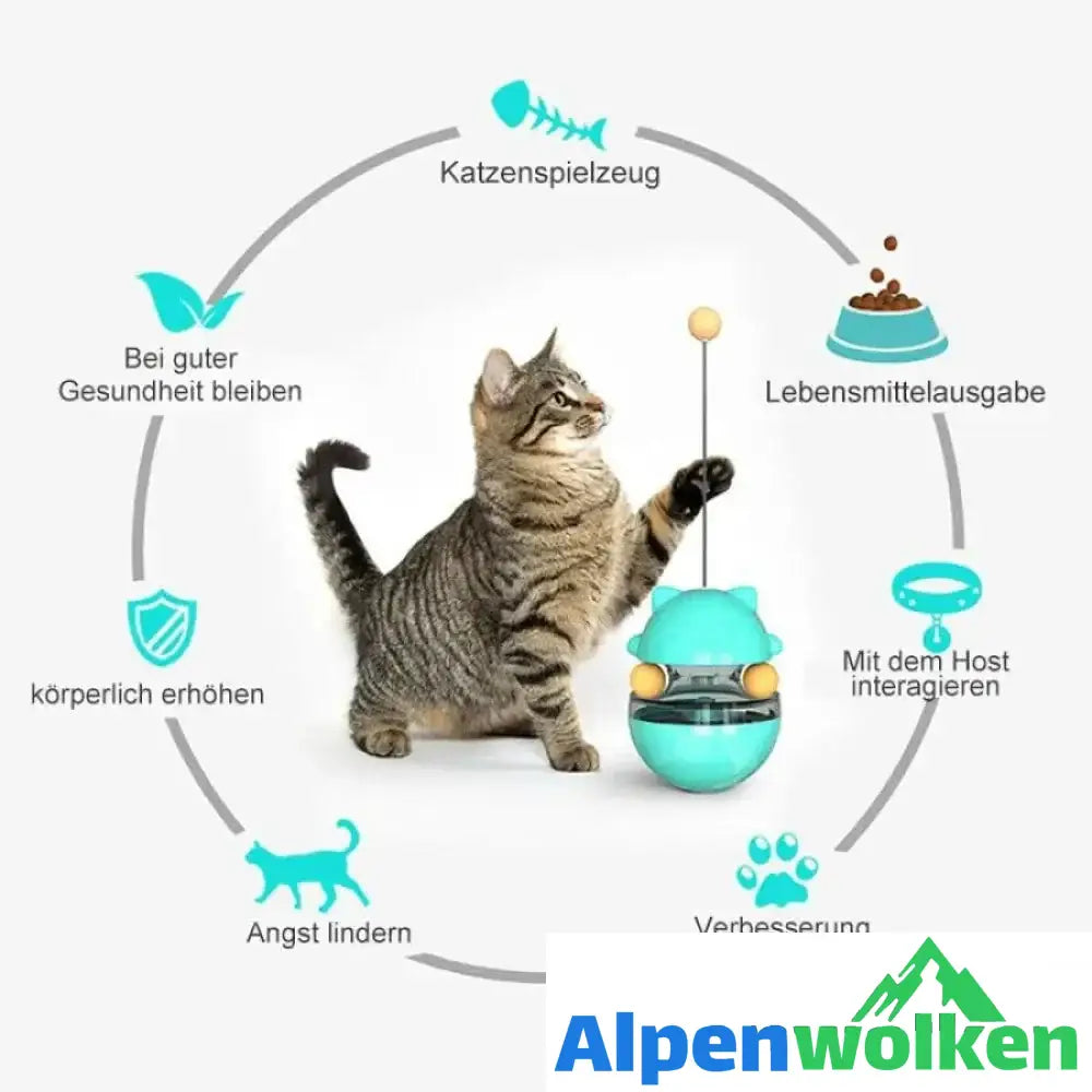 Alpenwolken - Multifunktionales interaktives Katzenspielzeug