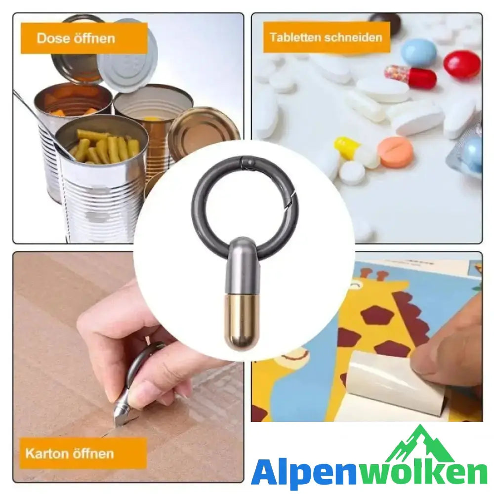 Alpenwolken - Multifunktionales Mikrokapsel-Schneidemesser