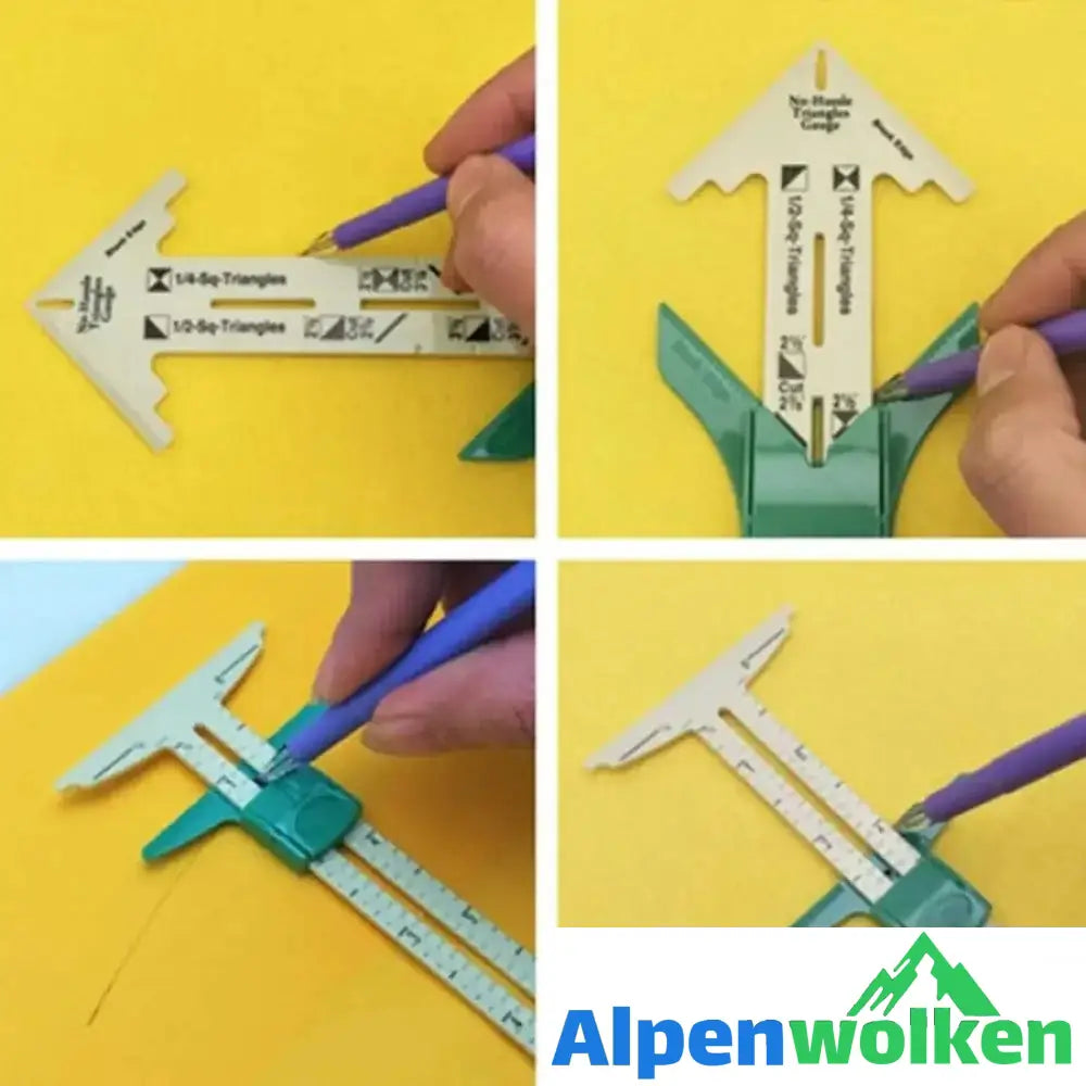 Alpenwolken - Multifunktionales Patchwork-Tool