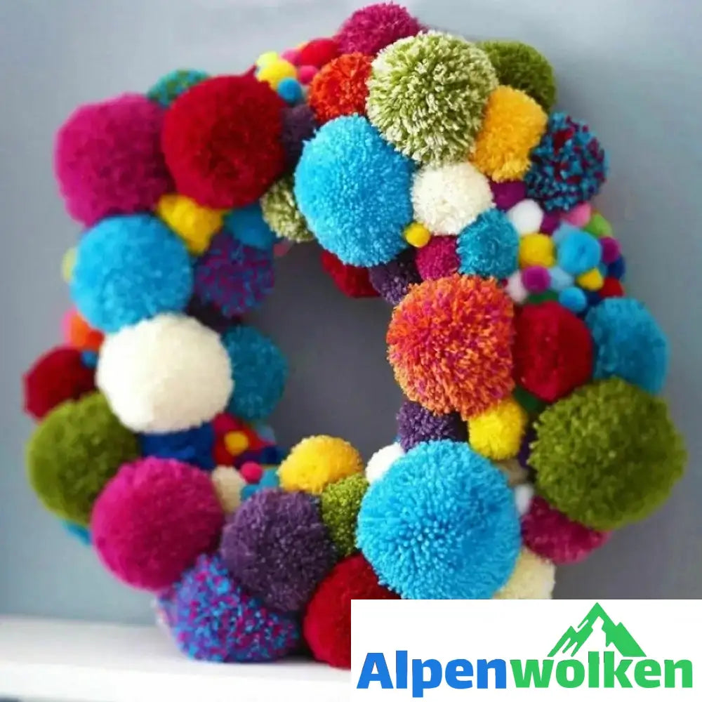 Alpenwolken - Multifunktionales Pom-Pom-Hersteller Set