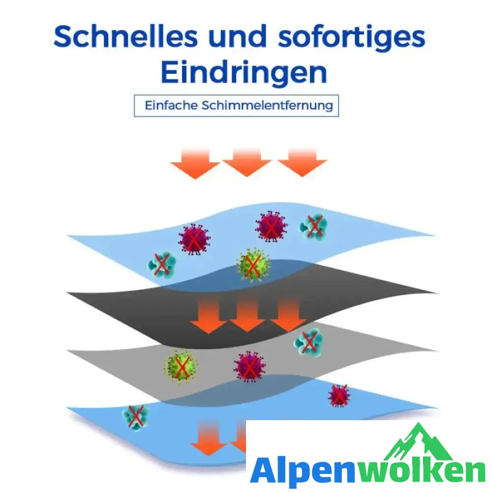 Alpenwolken - Multifunktionales Schimmelentfernungsgel