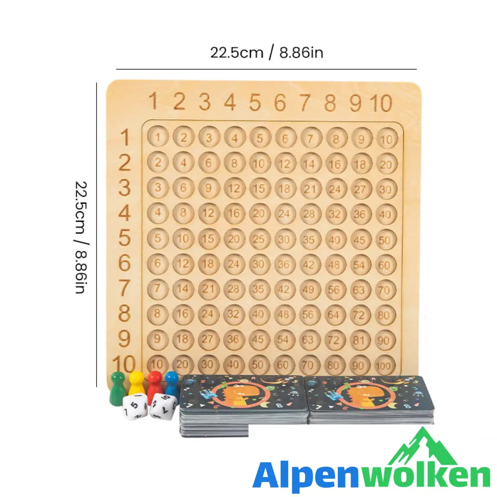 Alpenwolken - Multiplikationslehrmittel für die frühkindliche Bildung