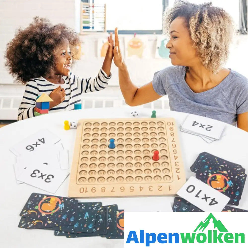 Alpenwolken - Multiplikationslehrmittel für die frühkindliche Bildung