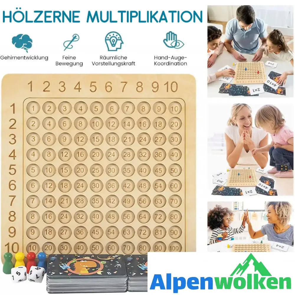 Alpenwolken - Multiplikationslehrmittel für die frühkindliche Bildung