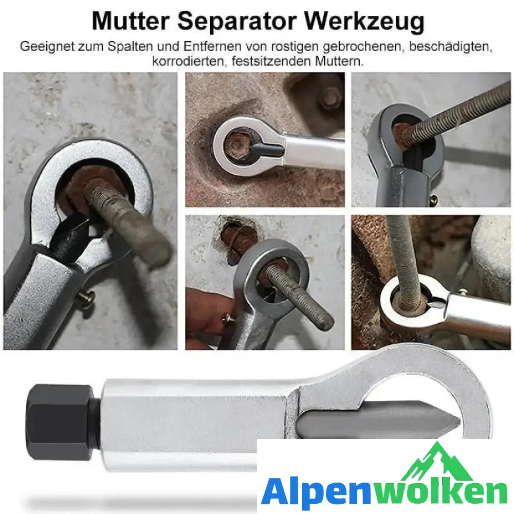 Alpenwolken - Mutter Separator Rostigen Mutter Entferner Werkzeug