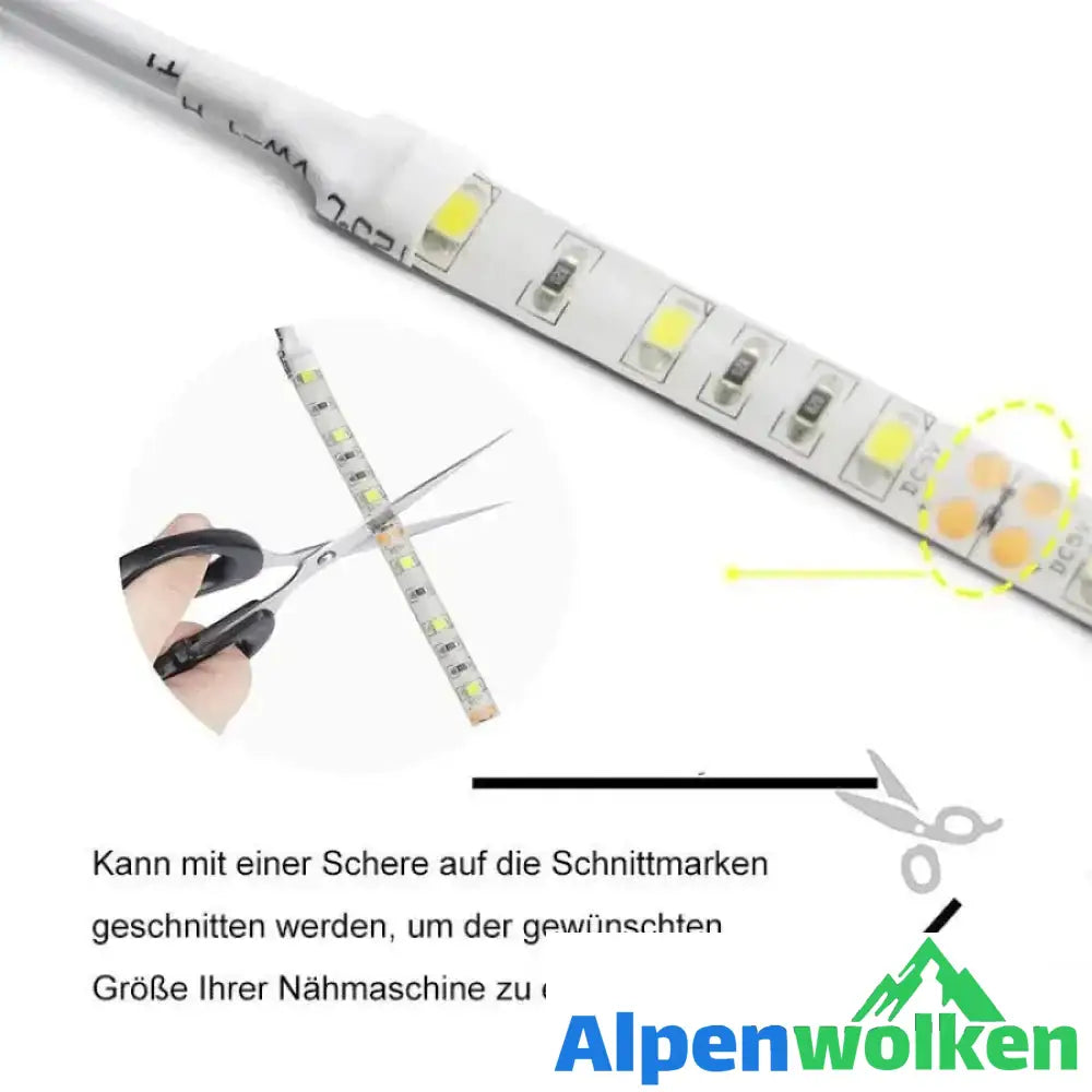 Alpenwolken - Nähmaschine LED Lichtleiste