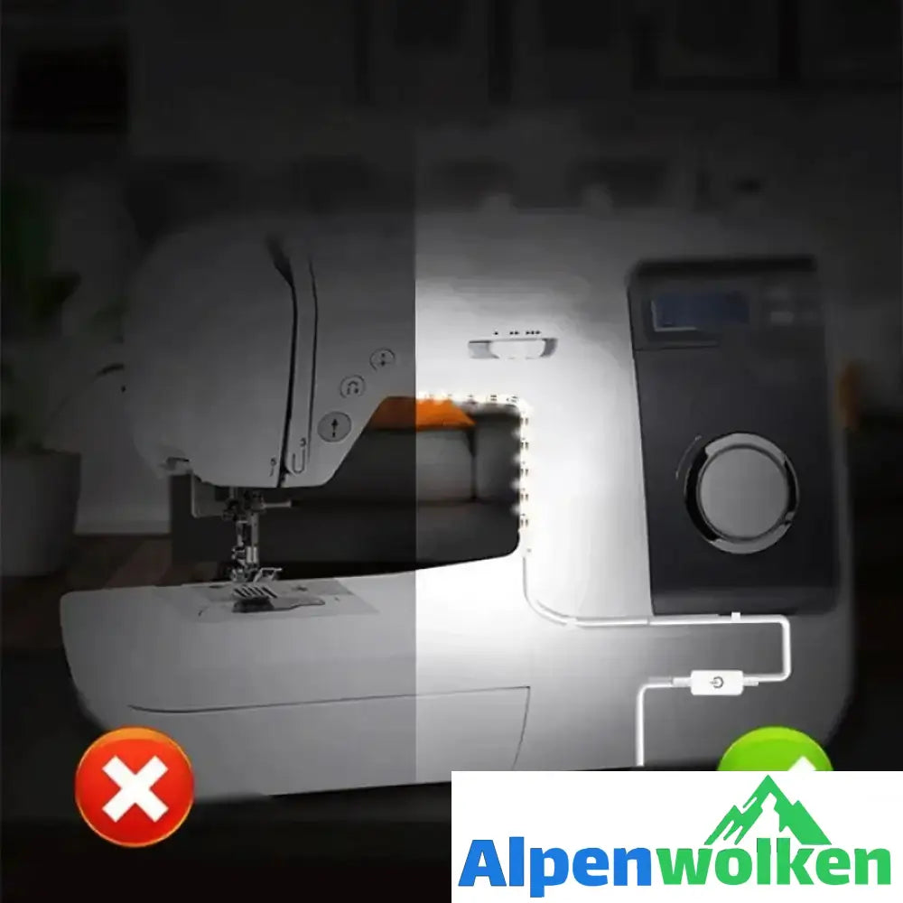 Alpenwolken - Nähmaschine LED Lichtleiste