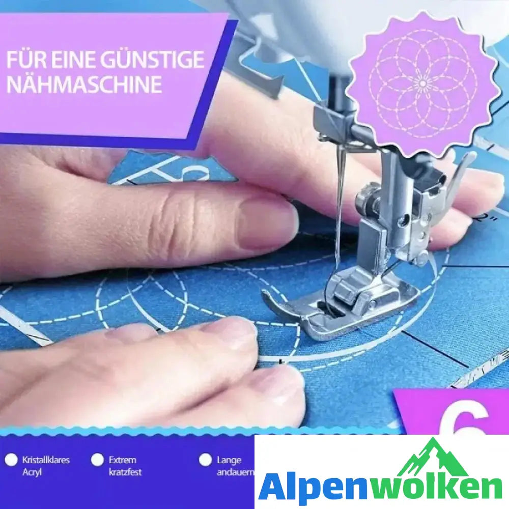 Alpenwolken - Nähvorlagenset für Zuhause