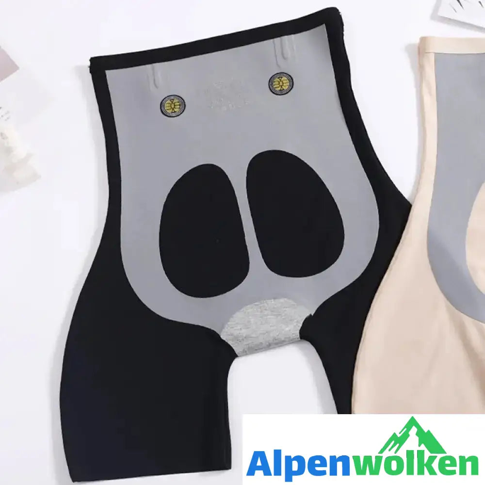 Alpenwolken - Nahtlose 5D Magnetschwebebahn Hüftlift Sport Shorts