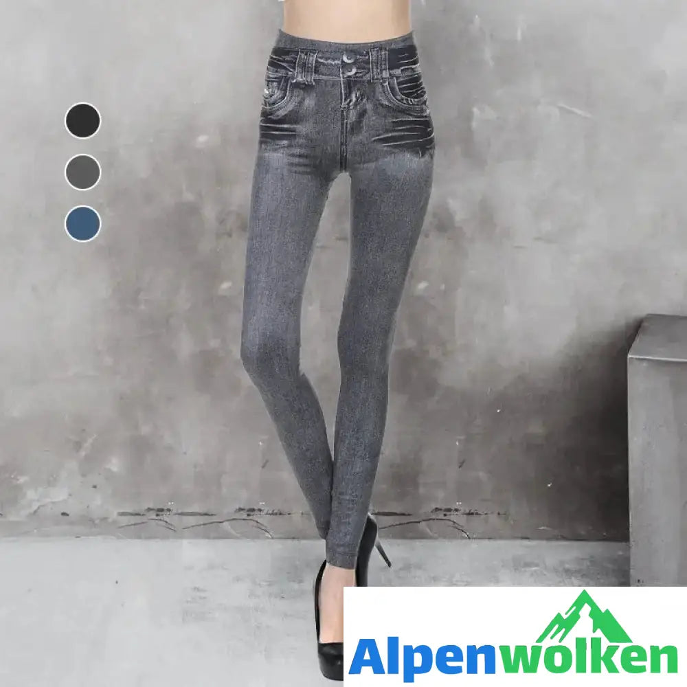 Alpenwolken - ✨Nahtlose Fleece-Jeans für Damen✨