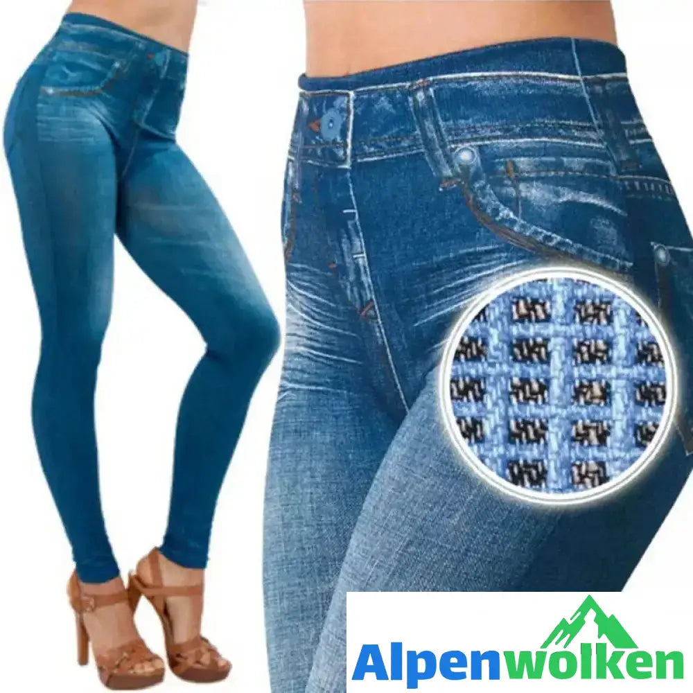 Alpenwolken - ✨Nahtlose Fleece-Jeans für Damen✨