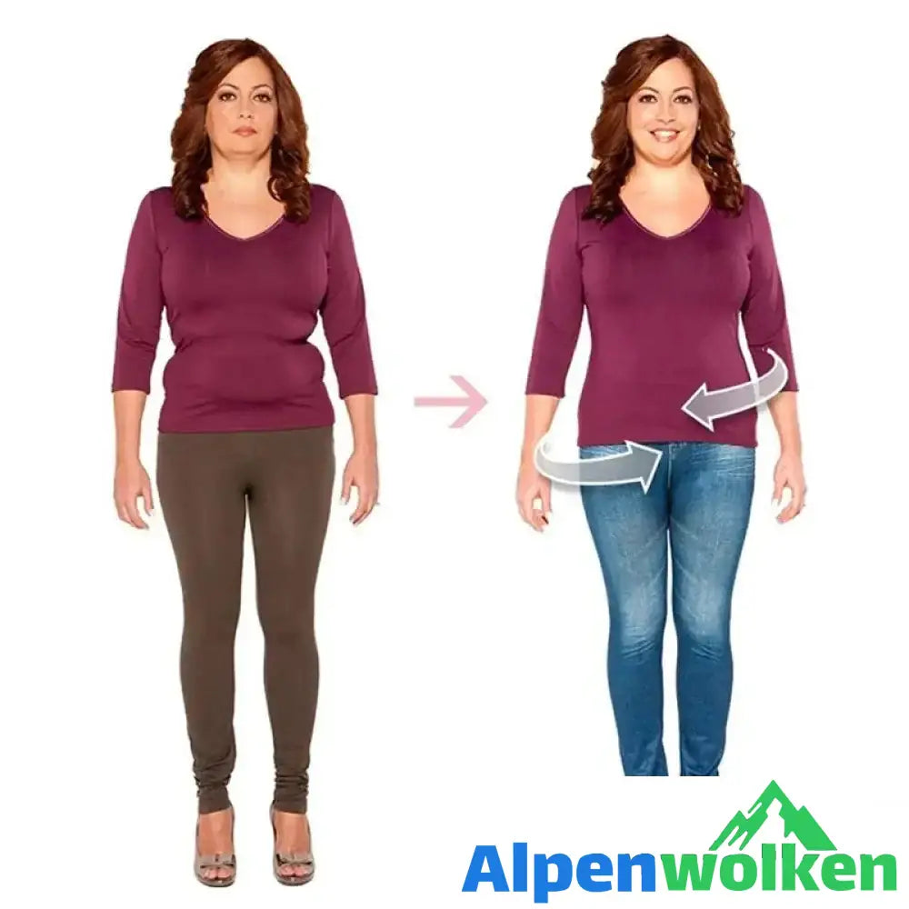 Alpenwolken - ✨Nahtlose Fleece-Jeans für Damen✨