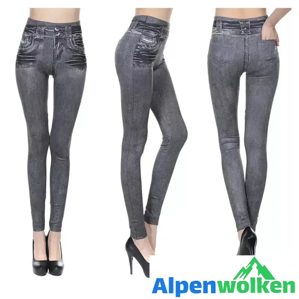 Alpenwolken - ✨Nahtlose Fleece-Jeans für Damen✨