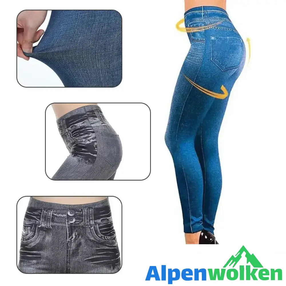 Alpenwolken - ✨Nahtlose Fleece-Jeans für Damen✨