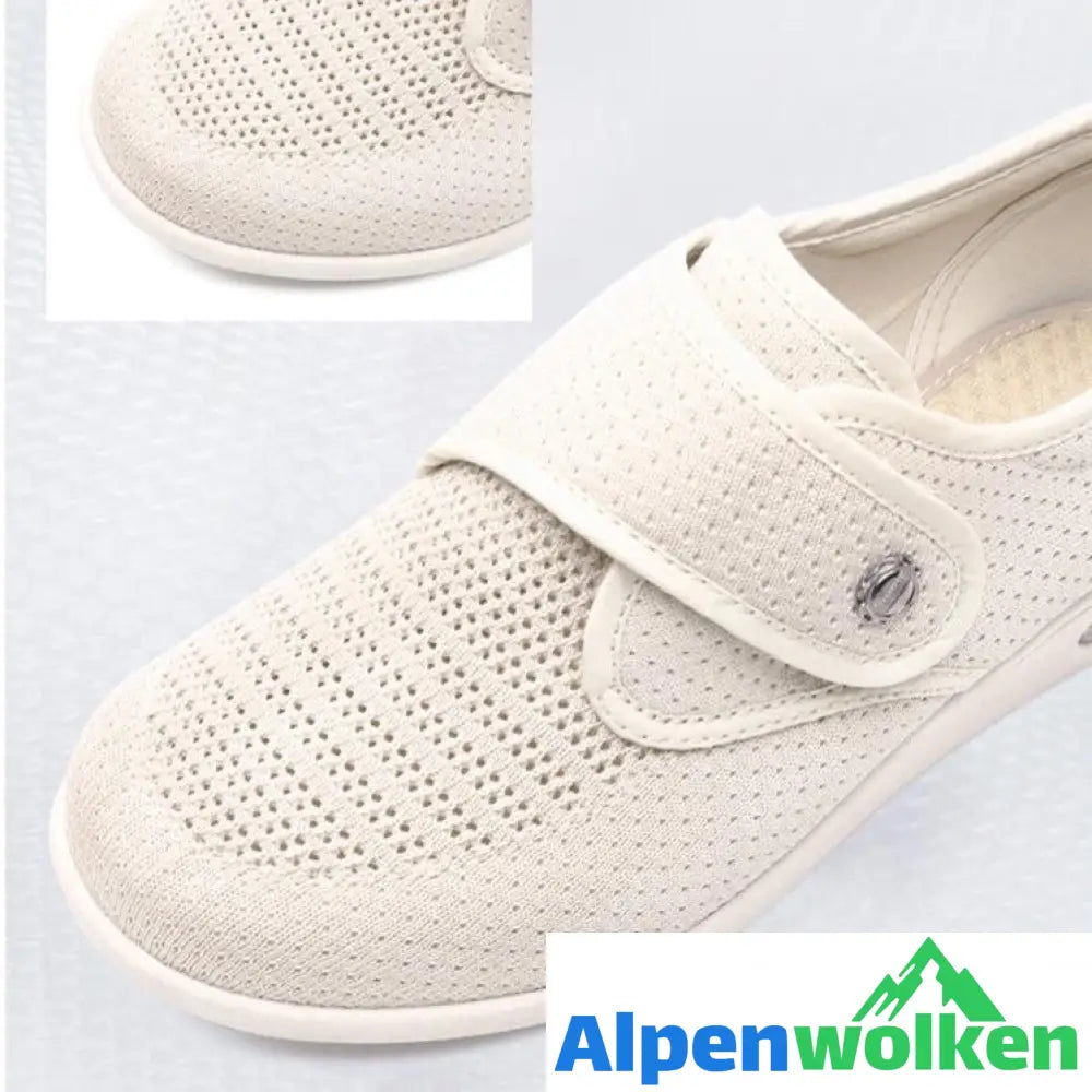 Alpenwolken - Nanccy Plus Größe Weit Diabetiker für geschwollene Füße Breite Schuhe