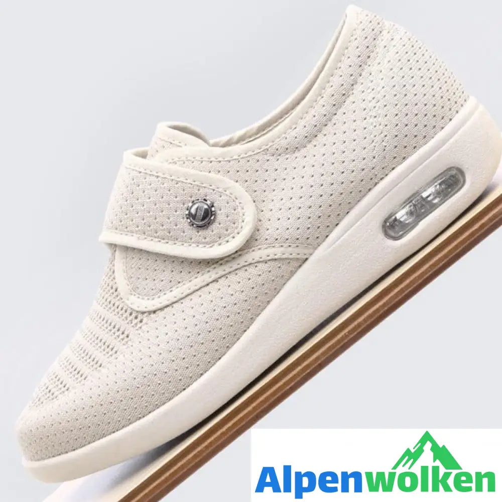 Alpenwolken - Nanccy Plus Größe Weit Diabetiker für geschwollene Füße Breite Schuhe